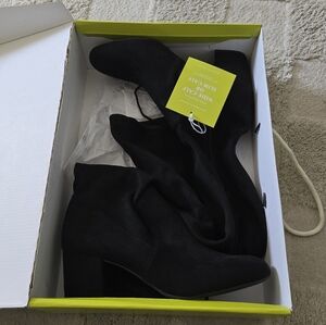 Gianni Bini Elegant Black Over the Knee Boots